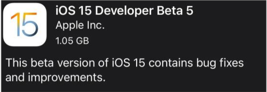 阜康苹果手机维修分享如何升级到iOS15.0 beta5 