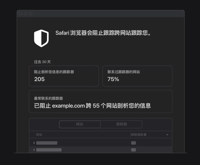 阜康苹果手机维修分享如何在 Safari 浏览器中查看和打开隐私报告 