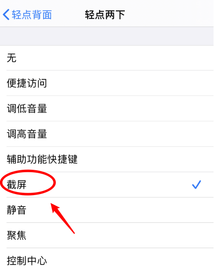 阜康苹果手机维修分享iPhone12如何启用双击截屏 